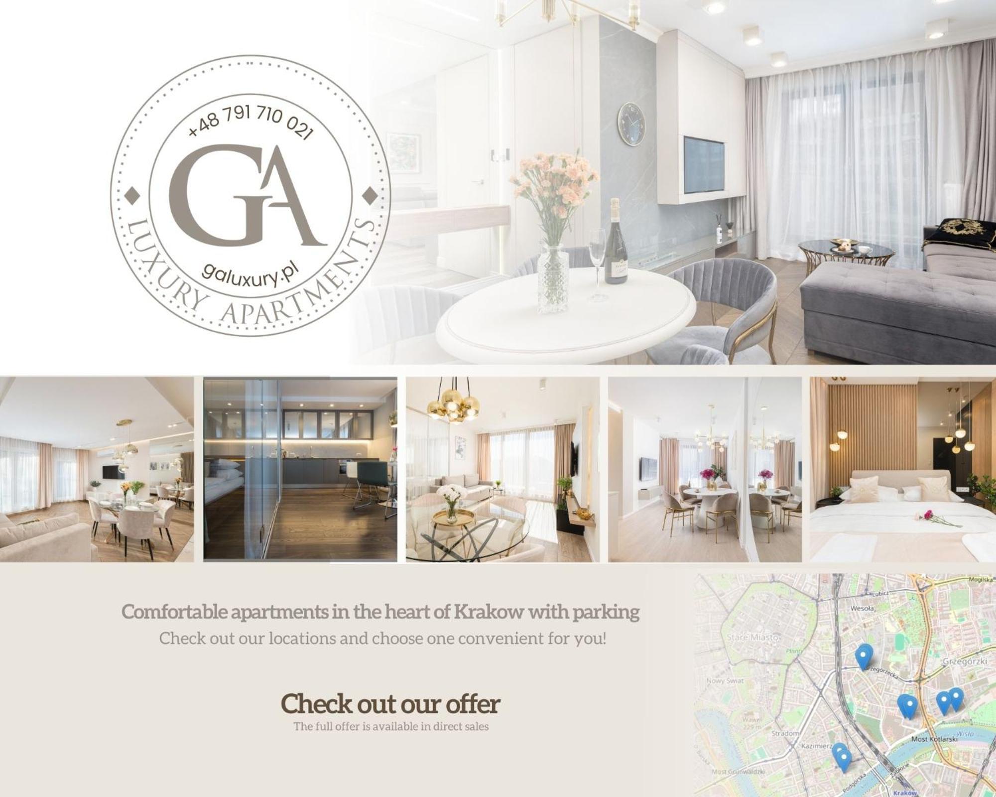 קרקוב Ga Luxury Apartments G9 מראה חיצוני תמונה